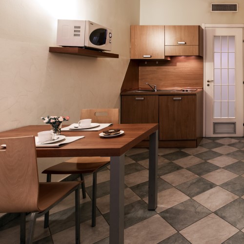 Studios apartments for rent in Milan - kitchen