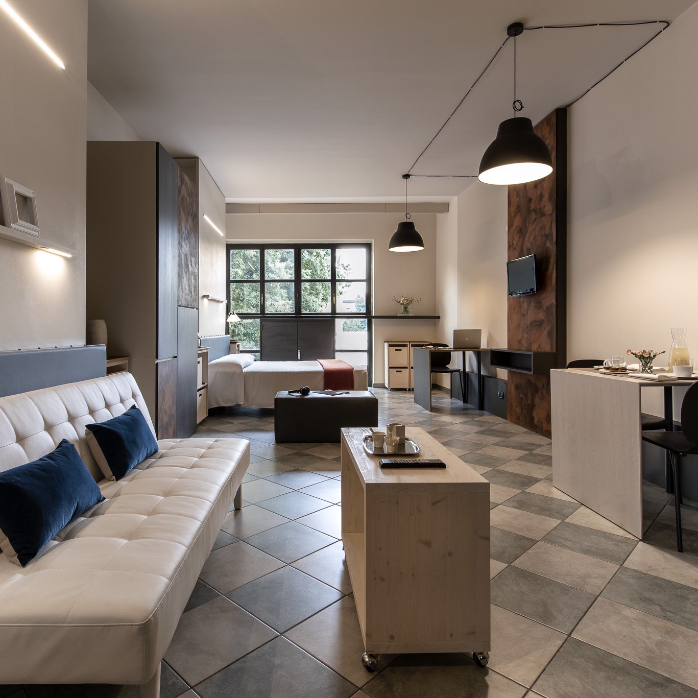 Appartamenti business in residence - zona living